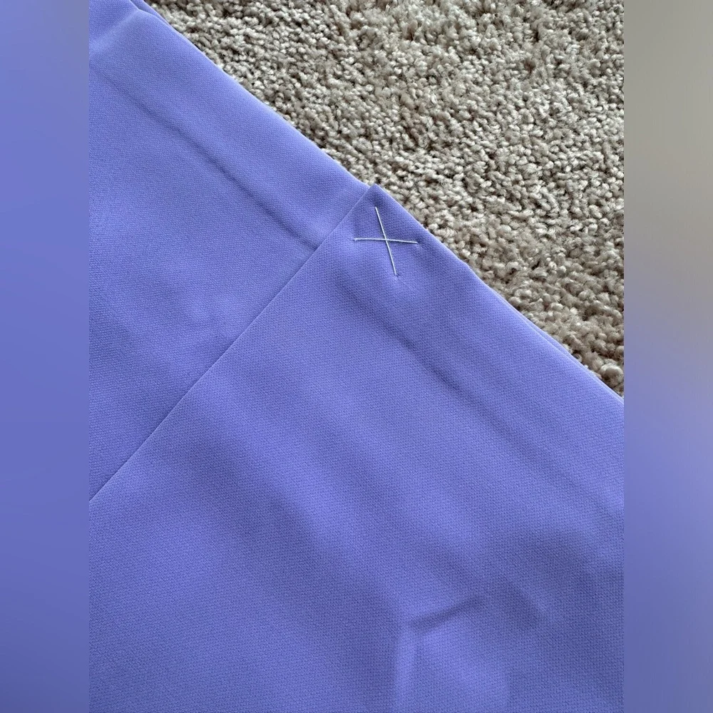 New Ann Taylor Lavender Square Neck Dress - Picture 6 of 14